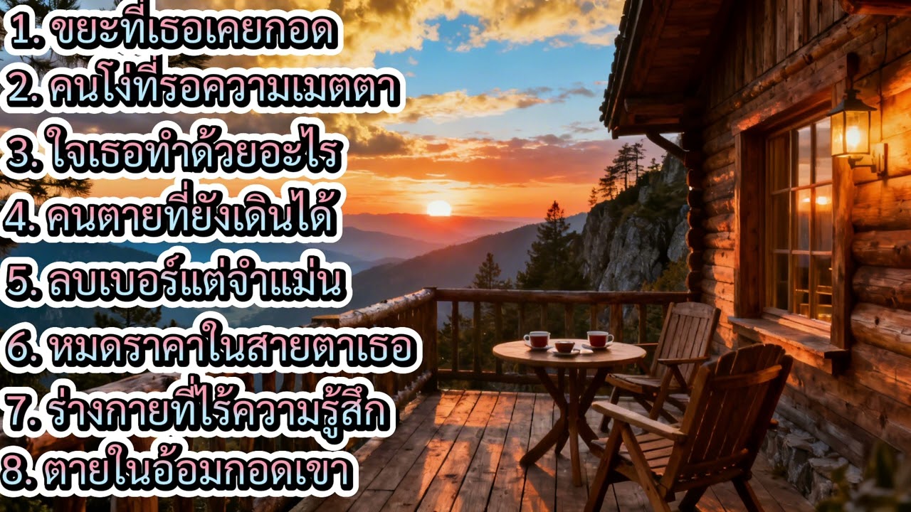 ขยะที่เธอเคยกอด / คนโง่ที่รอความเมตตา / เพลงแบบเศร้าๆ อกหัก 