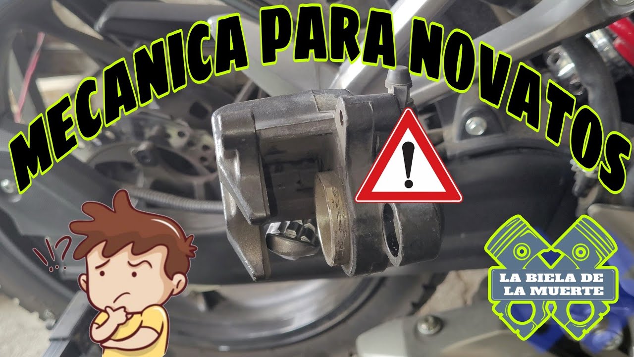 se queda amarrada la llanta trasera de tu Italika 250z !!has esto ahora !! mantenimiento al caliper