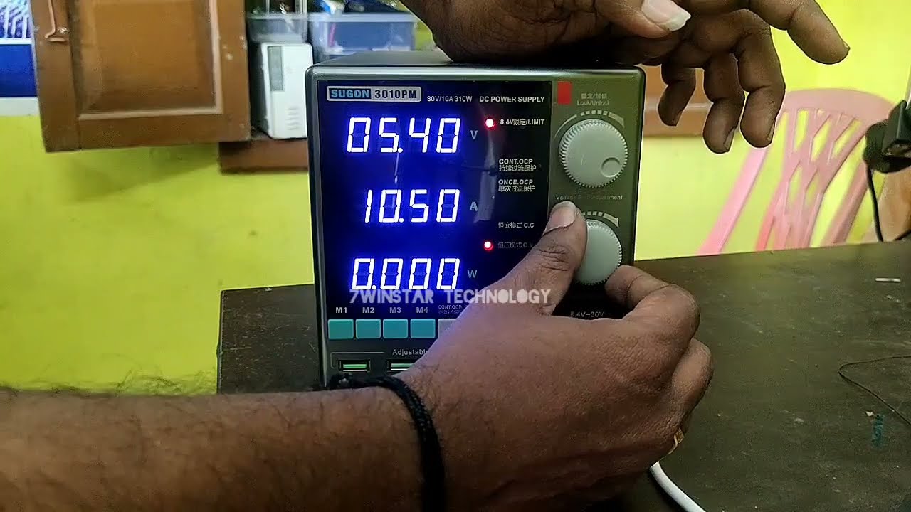 Sugon 3010PM DC Power Supply Full Tutorials  in Tamil