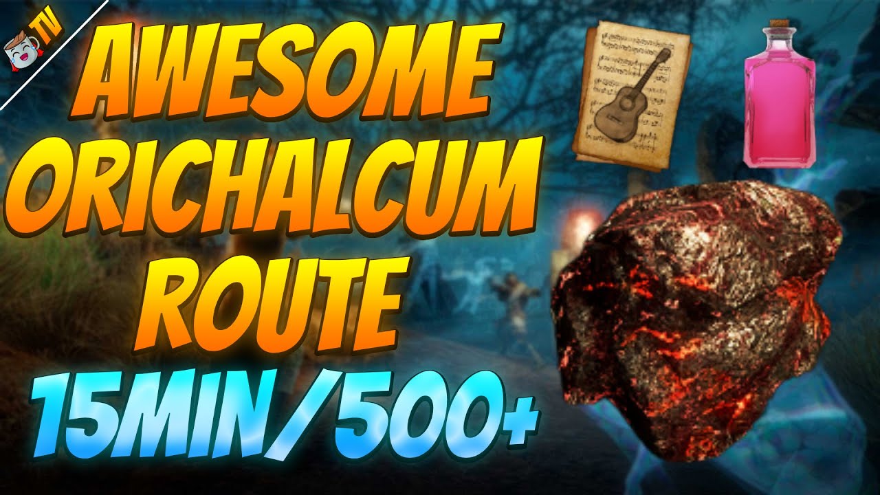 New World Orichalcum Route! Awesome - 500 in 15 min!
