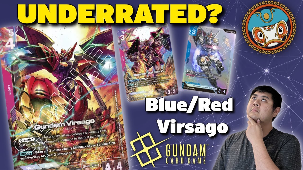 Gundam Virsago - Cope, or Secretly Good? Blue/Red Aggro Deck Profile