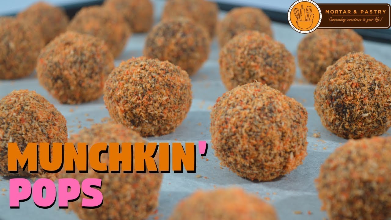 EASY CHOCO BUTTERNUT MUNCHKIN POPS! | Ep. 64 | Mortar and Pastry