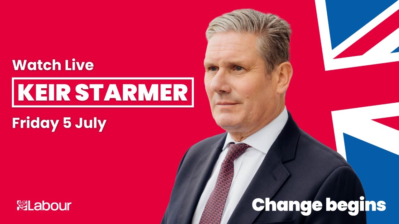 Keir Starmer: Change begins. Watch my speech here.