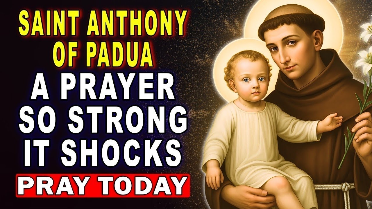 PRAYER TO SAINT ANTHONY OF PADUA for Your Family in This Difficult Moment 🙏💖