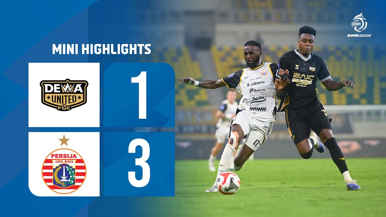 Mini Highlight BRI Super League | Dewa United FC vs PERSIJA Jakarta | Week 4