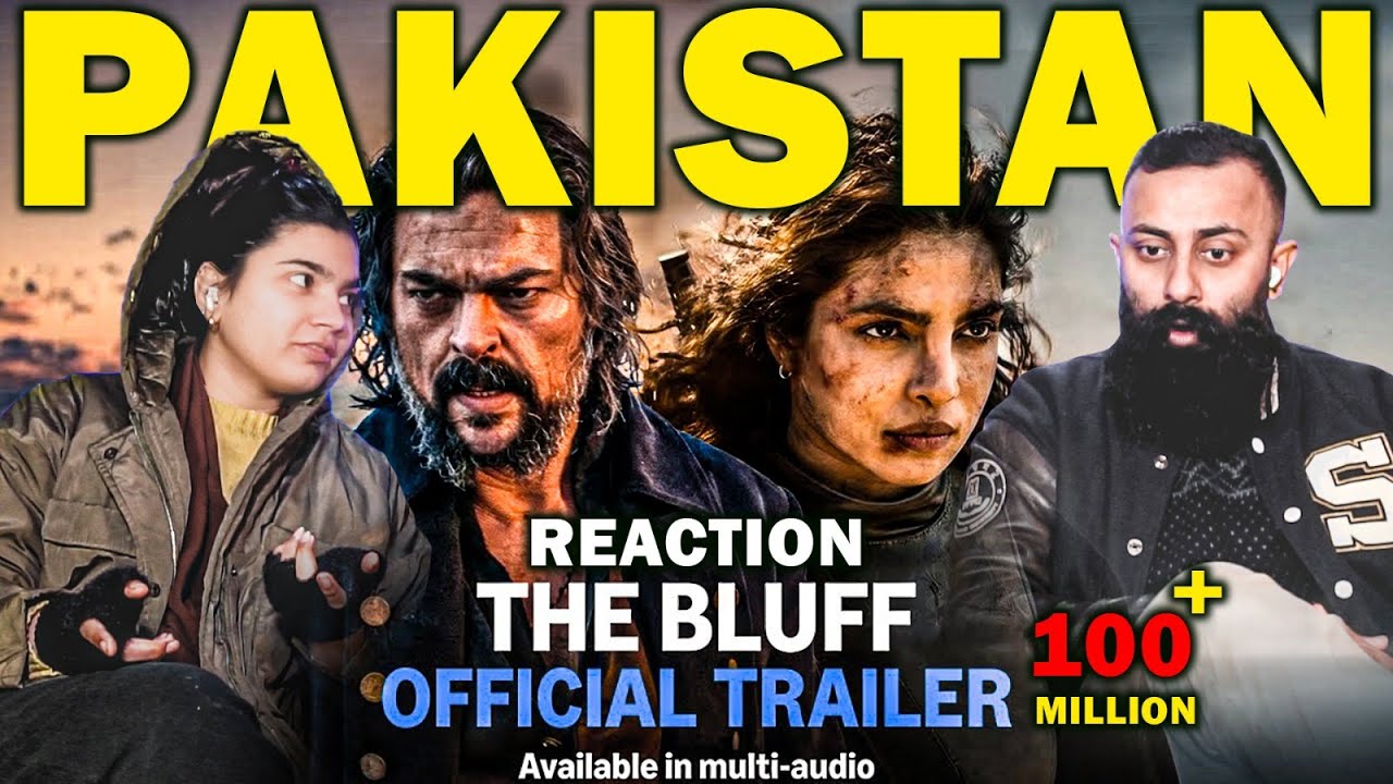 Sick Hoon Phir Bhi Reaction Diya 😷 | Bluff Movie Reaction | Pakistani Couple Honest Review