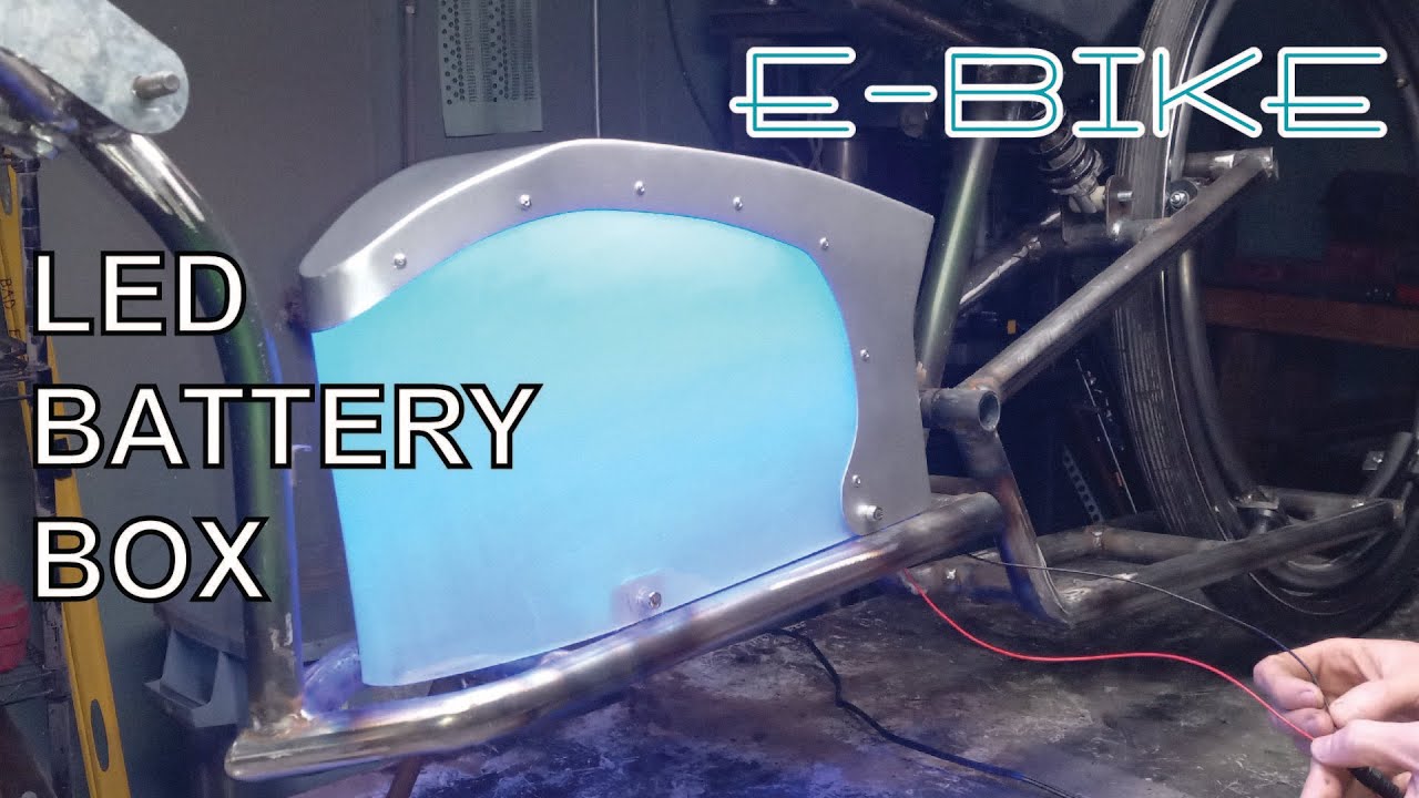 E-bike Custom Battery Box (LED, build, how to)