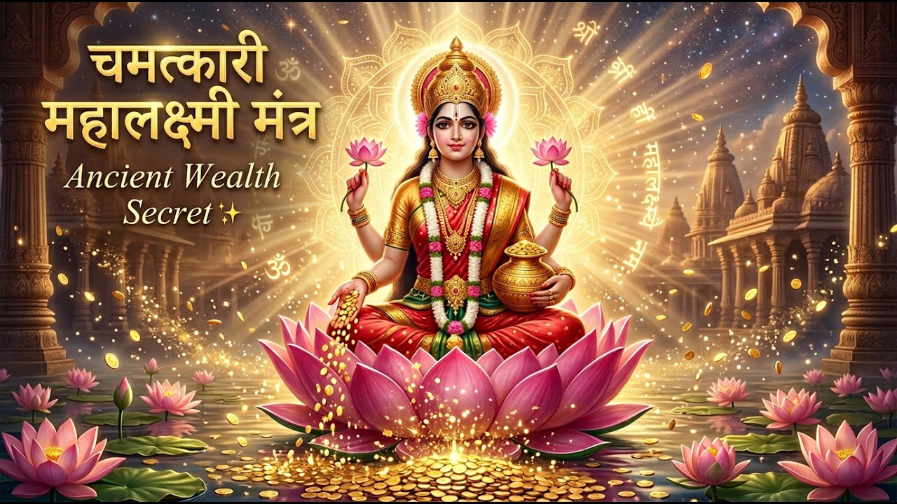 Maha Lakshmi  Mantra Used by Ancient Tantric | Financial Miracles | Attract Wealth, Luxury & Success
