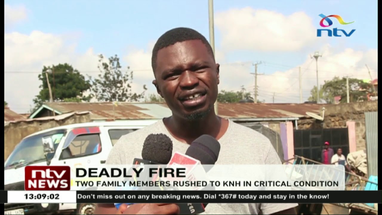 Three family members die in Kariobangi house fire