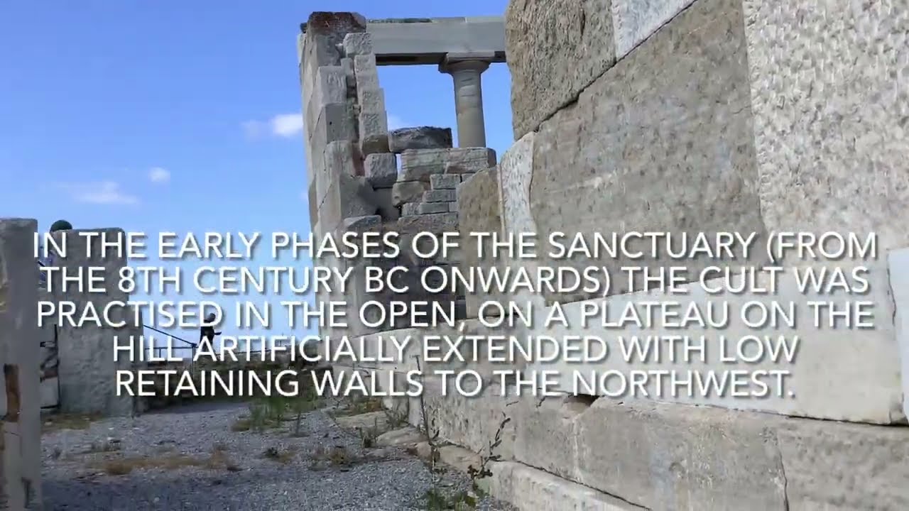 Temple of Demeter on Naxos, August 2023