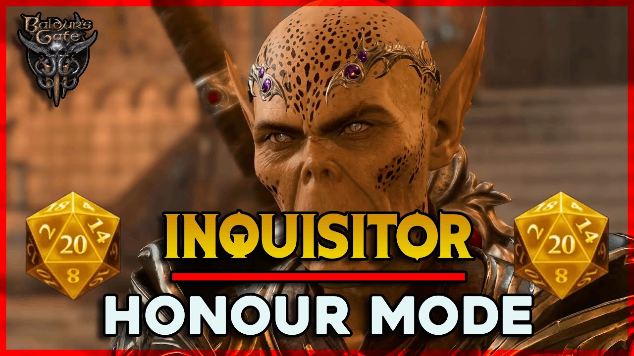 Inquisitor W'wargaz Fight Honour Mode - Baldur's Gate 3