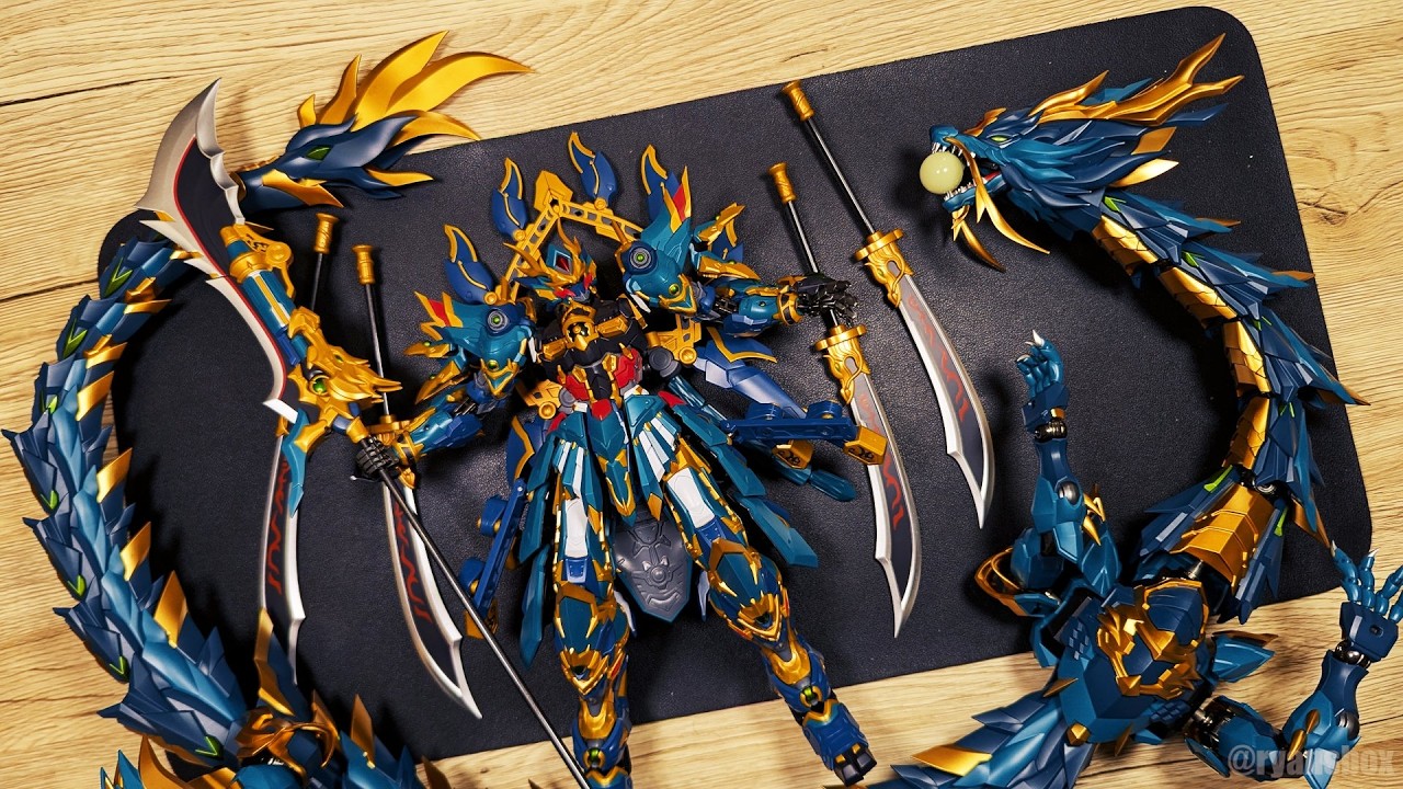 Azure Dragon metal frame Robot fighting ver.
