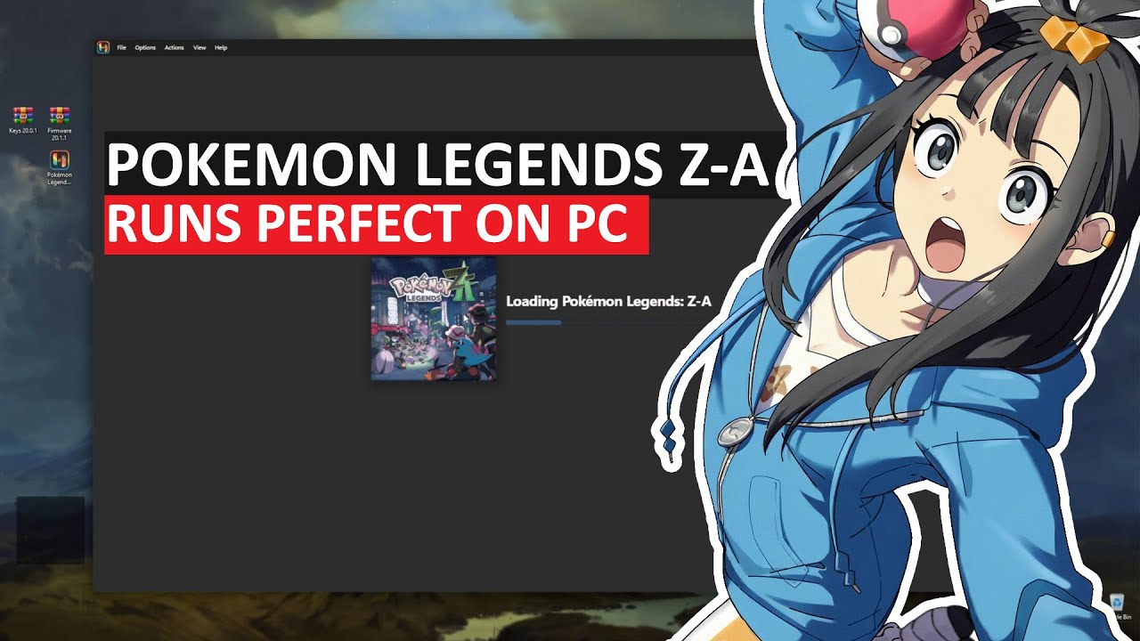 How to Play Pokémon Legends Z-A on Ryubing Emulator (PC SETUP)