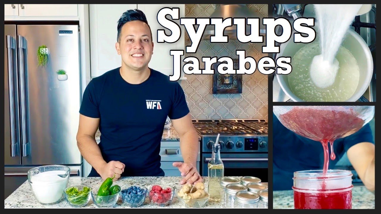 SYRUP / JARABES PARA COCKTAILS / TUTORIAL BARTENDER / SIMPLE SYRUP