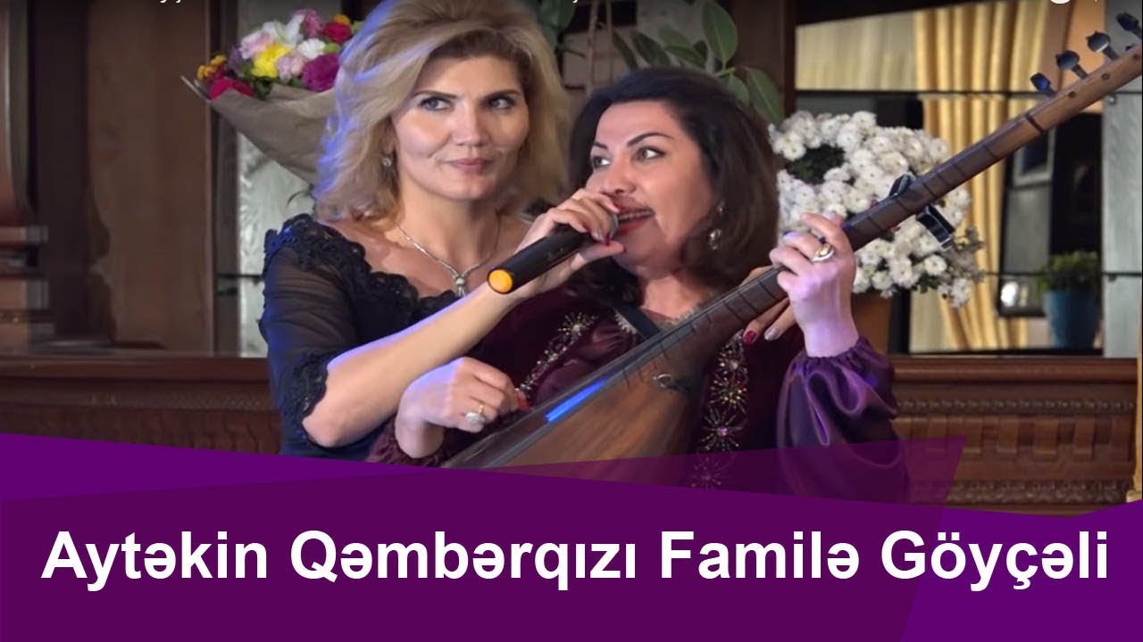 Aytəkin Qəmbərqızı və Familə Göyçəlinin konsert sonu saz sevərlərlər üçün ifalarından