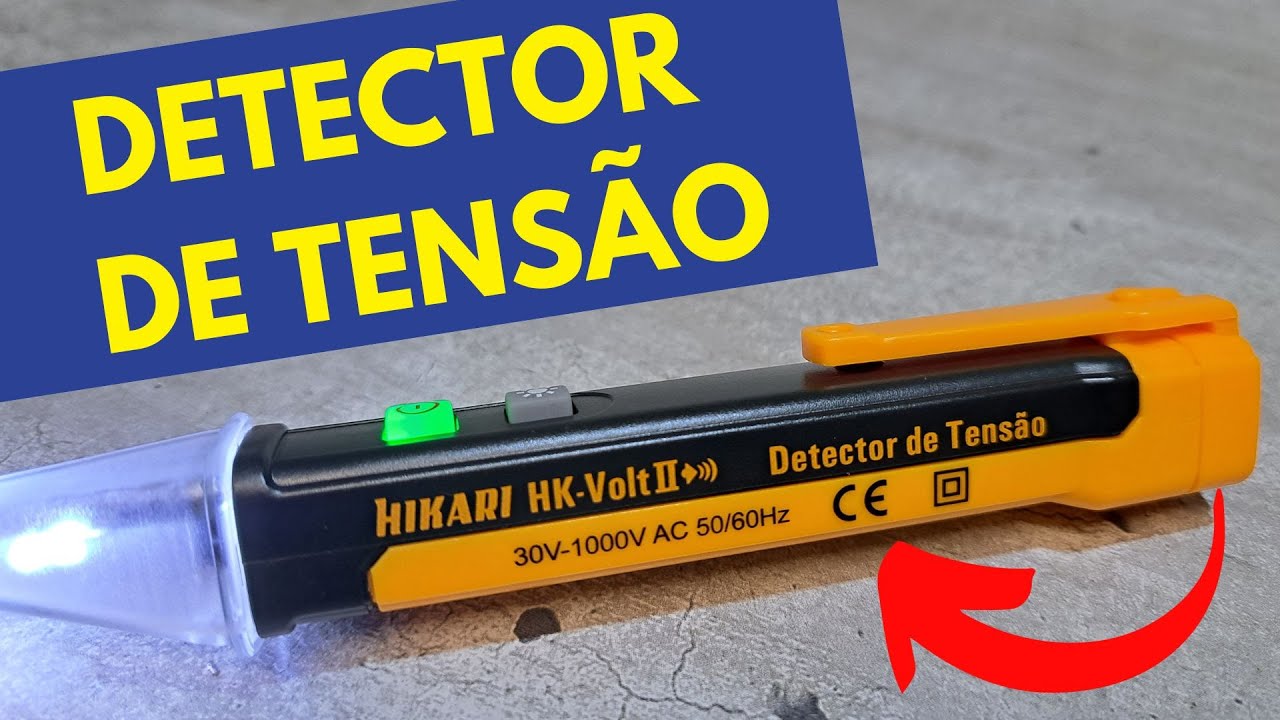 Detector de tensão, um equipamento indispensável para todo eletricista. Hikari HK-Volt II  #hikari