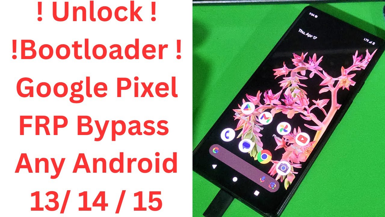 ! Unlock Bootloader ! Google Pixel FRP Bypass Any Android | google pixel frp bypass android 15