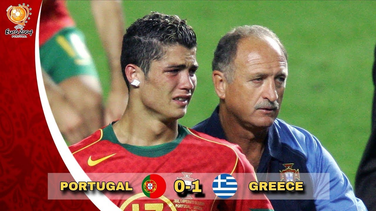 Najważniejsze momenty historycznego meczu 🔥🔥 Portugalia kontra Grecja, finał Euro 2004, komentarz Youssefa Saifa