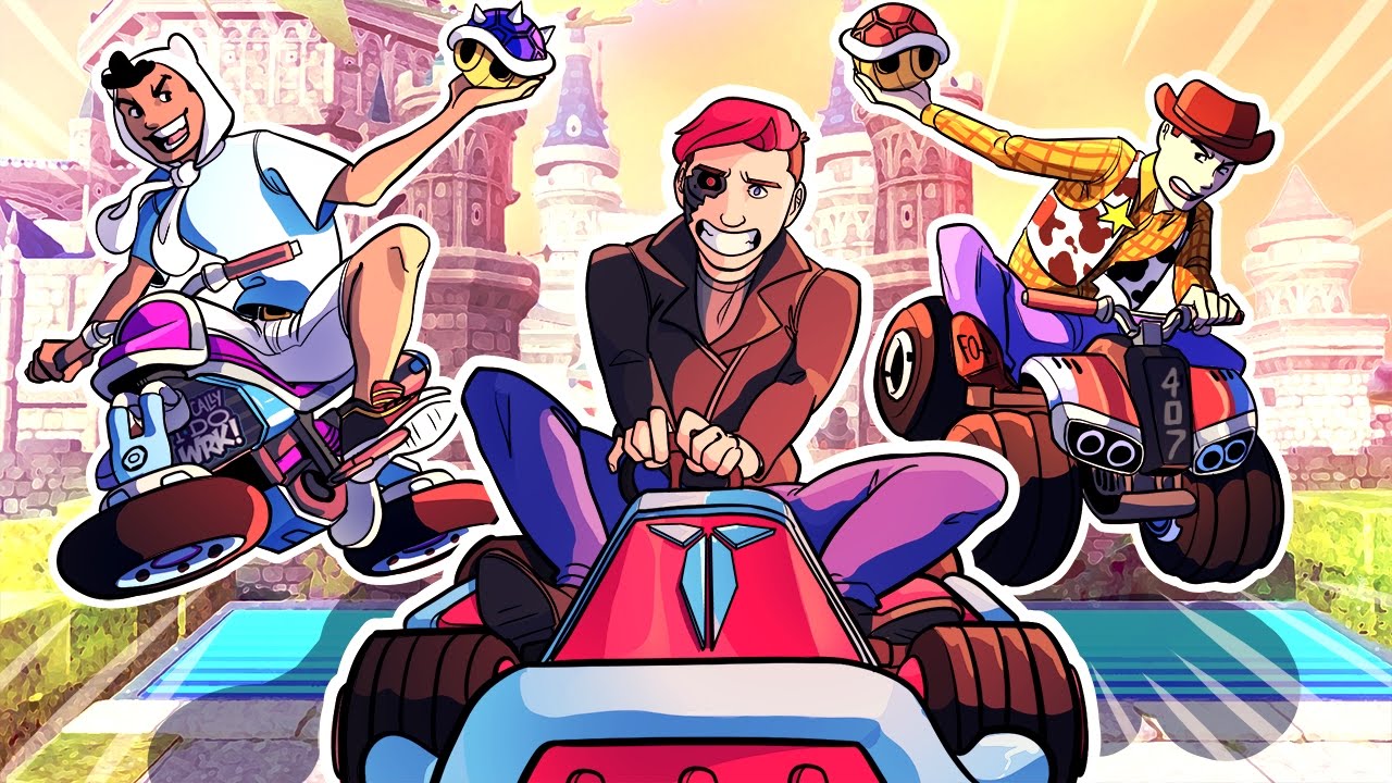 Mario Kart 8 Funny Moments: Nintendo Sponsorship, The Roast of JD & BasicallyIStole2ndPlace