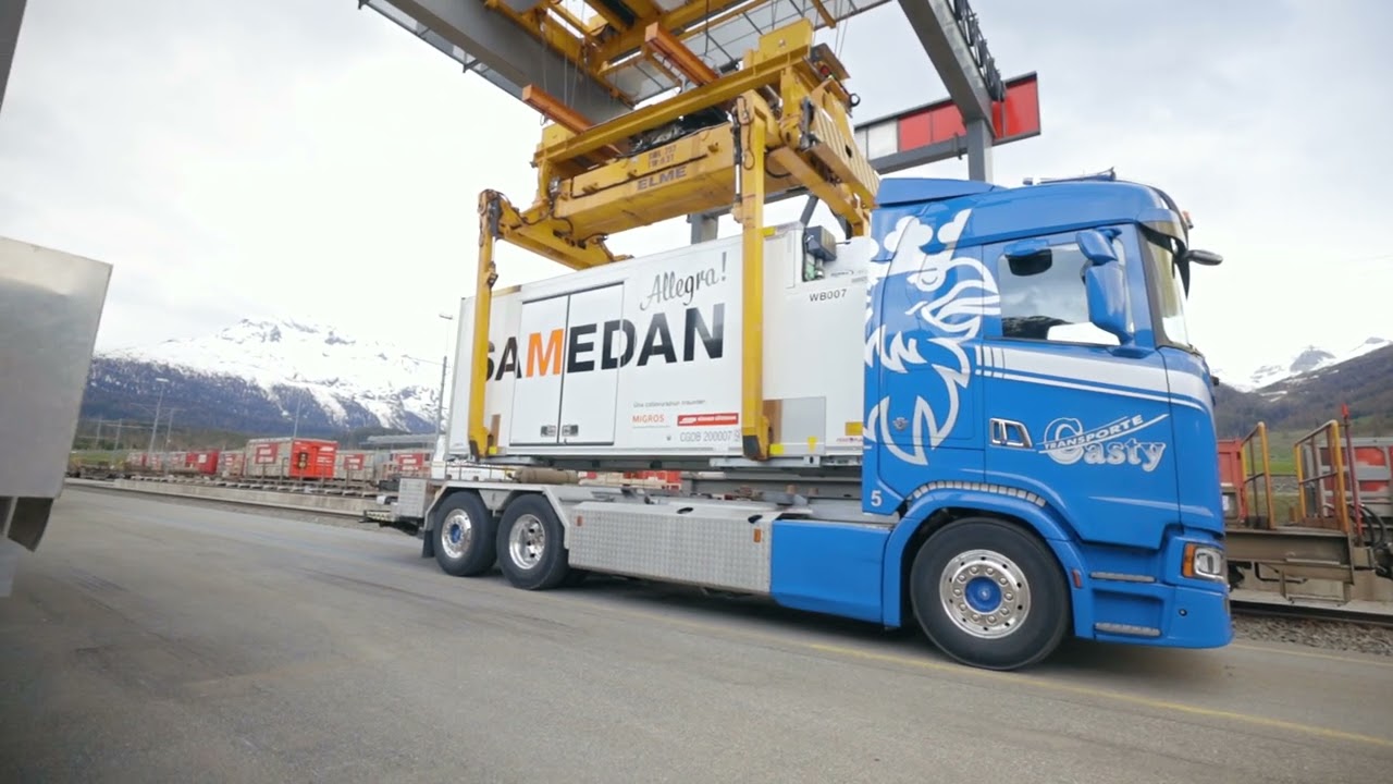 Bündner Güterbahn | Ökologische Transporte auf Schienen | Nachhaltig und sicher transportiert