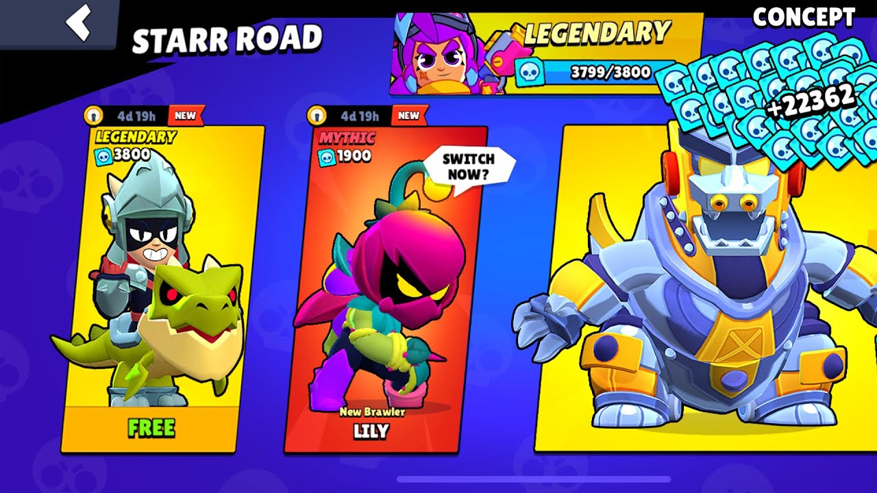NEW FREE BRAWLERS?!😍✅ COMPLETE INSANE REWARDS FROM SUPERCELL🤑🥹 RARE GIFTS🎁☺️ | Brawl Stars concept