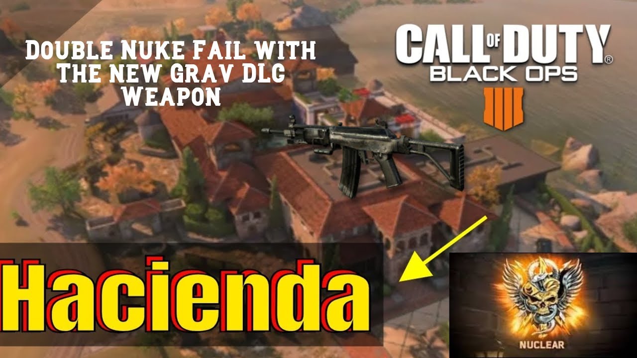 THE NEW GRAV ASSAULT RIFLE IS NICE!! GRAV NUCLEAR  NEW BO4 DLC WEAPON