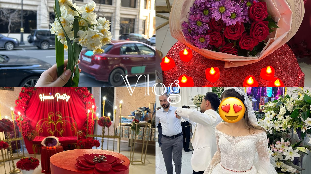 Rəfiqəmin gəlinlik seçimi, xınası və toy vlogu 💃🏻🤵🏻👰🏻‍♀️ #toy #xına #xennaparty #gəlinlik