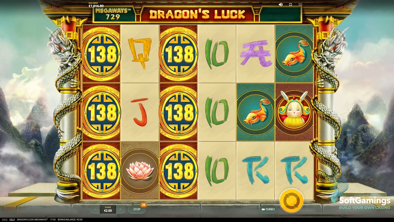 Red Tiger Gaming - Dragon&rsquo;s Luck MegaWays - Gameplay Demo