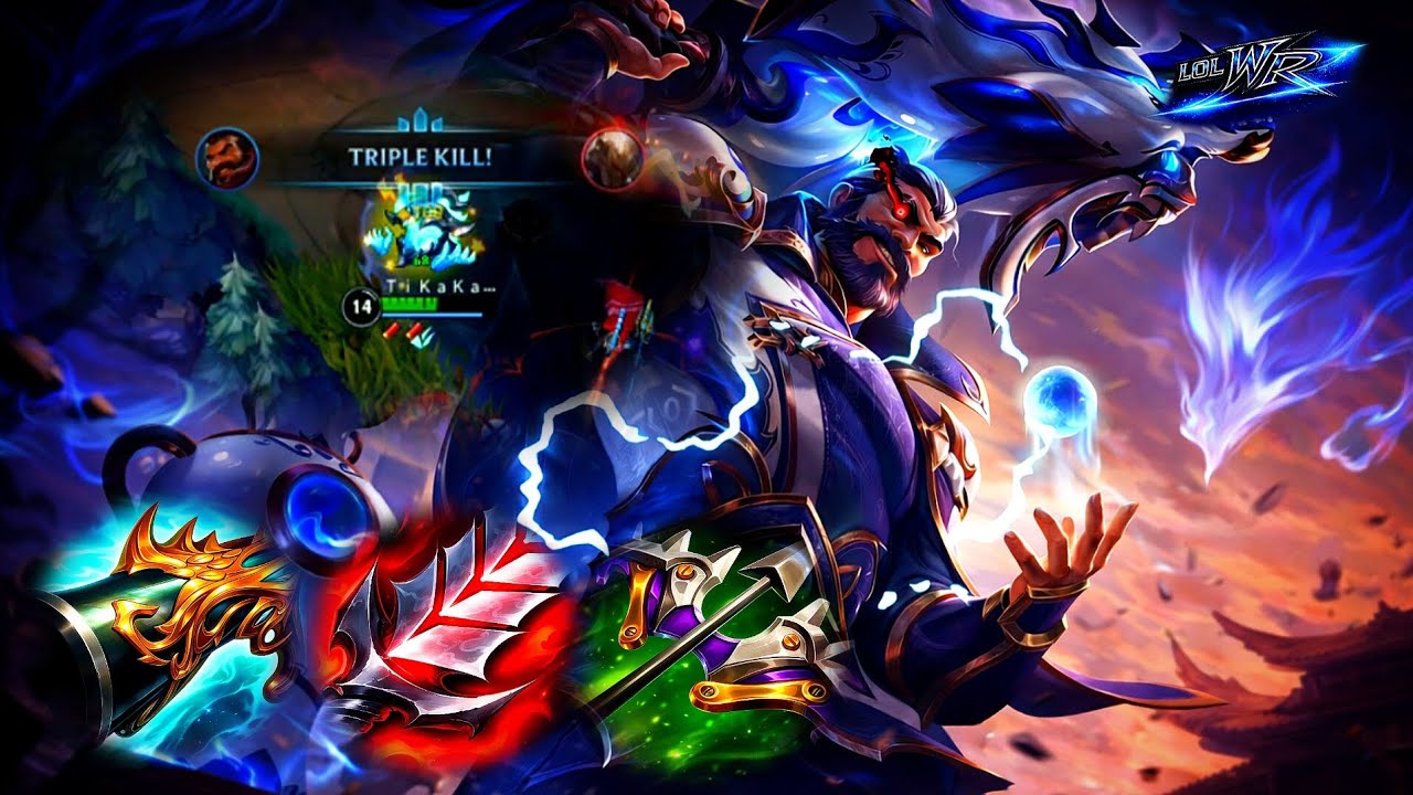 GRAVES GAMEPLAY - LOL WILD RIFT 