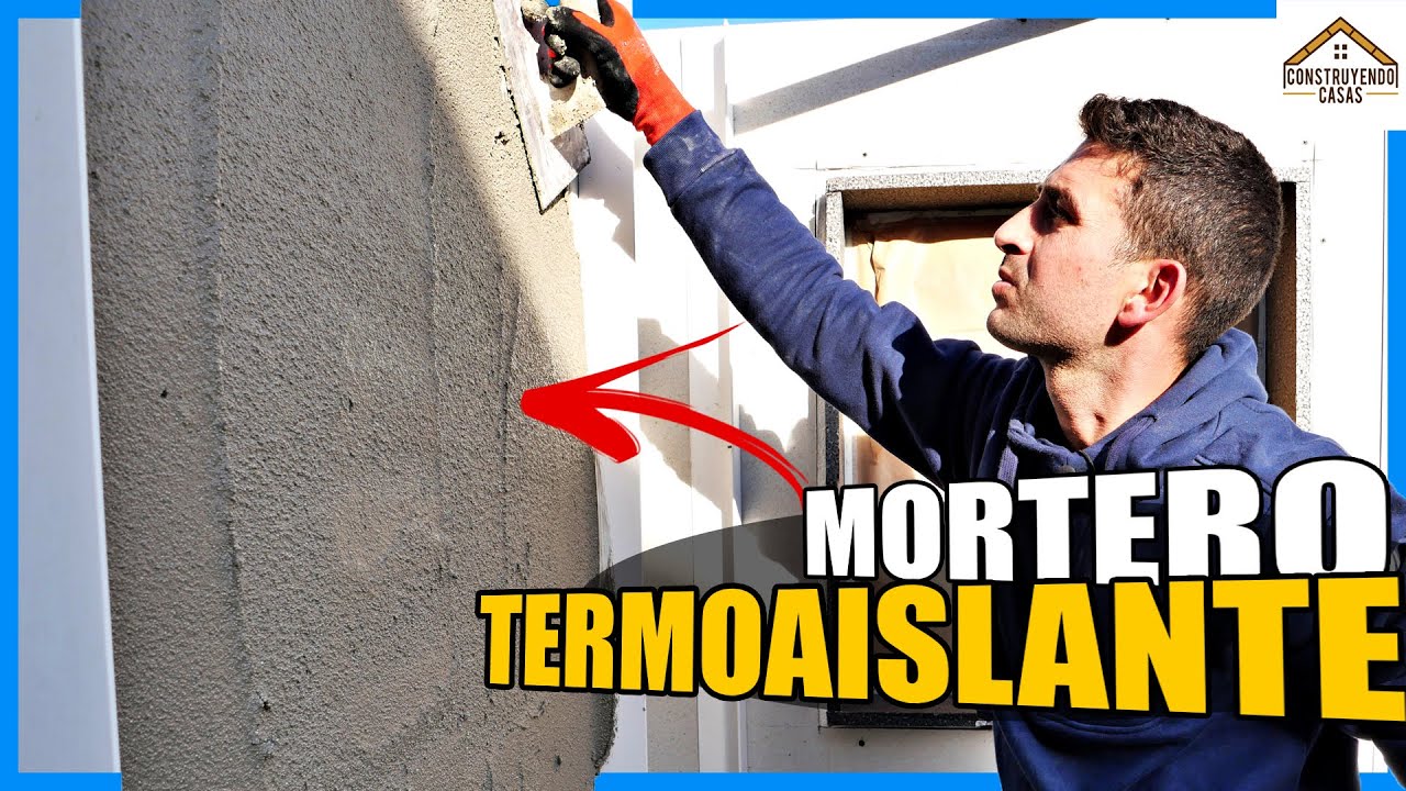🔶 SATE con MORTERO TERMOAISLANTE 🔶 AISLAMIENTO exterior para FACHADAS IRREGULARLES