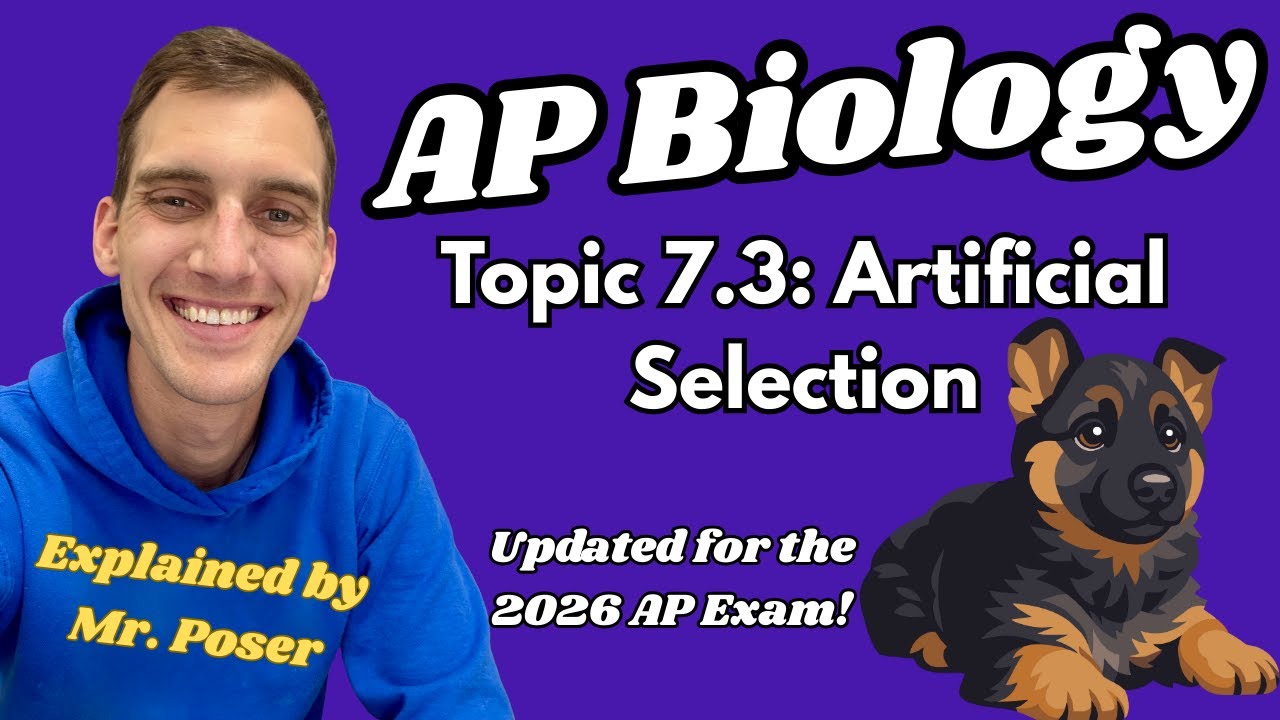 7.3 Искусственный отбор - AP Biology (обновлено в 2025-2026 гг.)