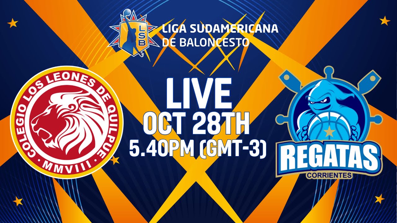 Group Phase | Leones v Regatas | Full Basketball Game | Liga Sudamericana de Baloncesto FIBA 2025
