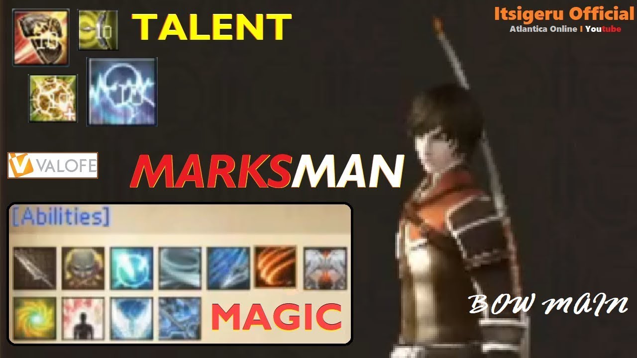 Talent Job Bow Main (Marksman) | Atlantica Online