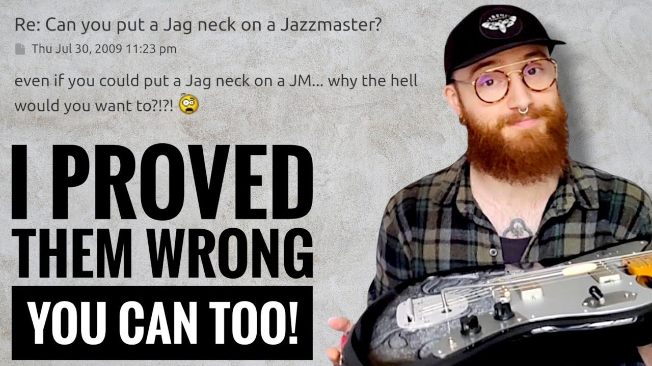 Jazzmaster to Jaguar Conversion: Part 1 (Bodies and Routing)