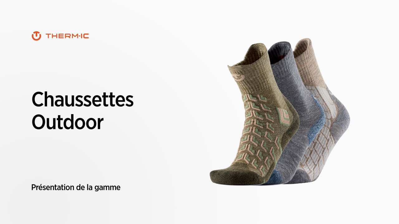 Les chaussettes Outdoor Therm-ic | De -30°C à 30°C [FR]