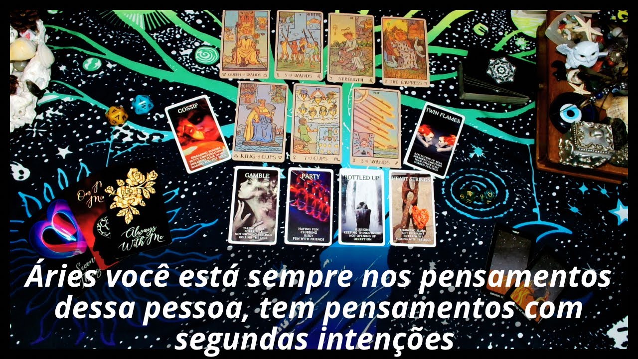 Áries 1ºdec você está sempre nos pensamentos dessa pessoa, tem pensamentos com segundas intenções 
