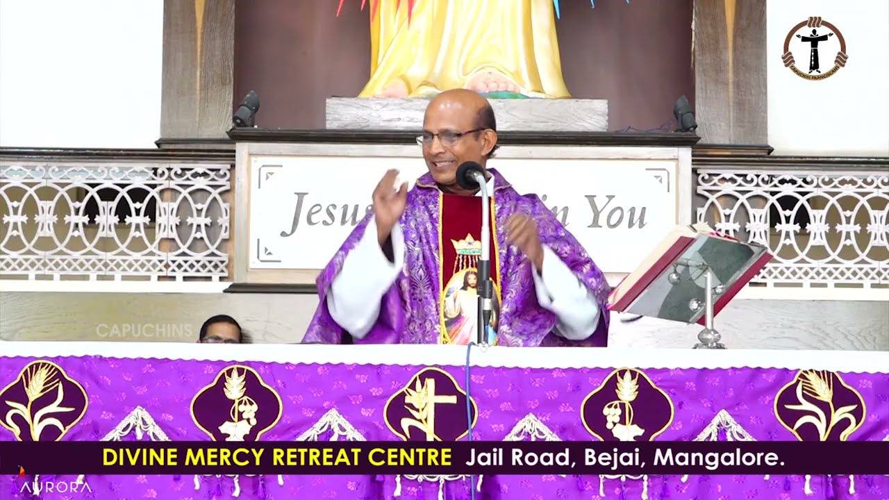 Divine Mercy Retreat | Holy Mass | 20th February | Fr. Fredrick Braggs | Capuchins Mangalore