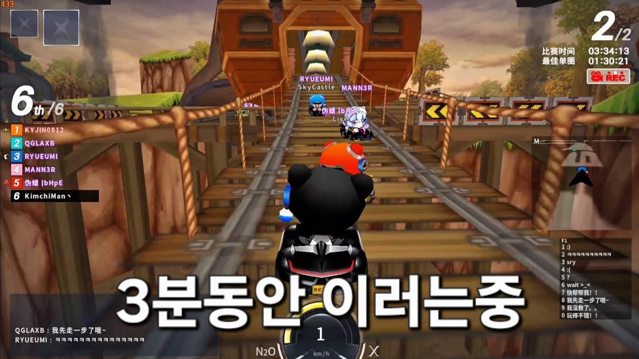 20분 동안 맞기만 하는 영상