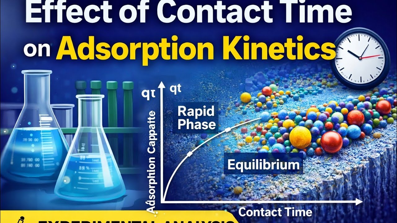 Effect of Contact Time on Adsorption Kinetics | Step-by-Step Experimental Analysis