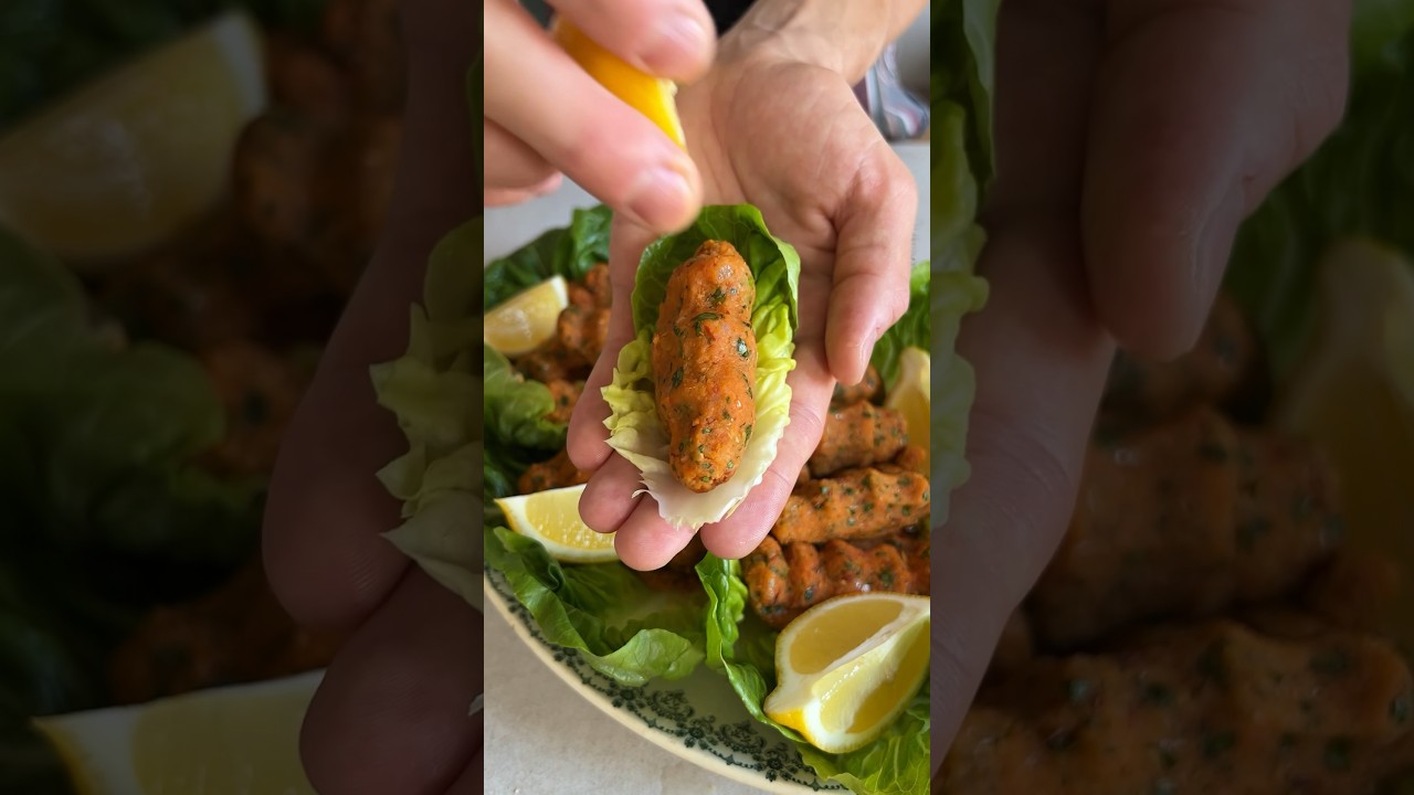 These Turkish meatballs are actually made without meat! #shorts