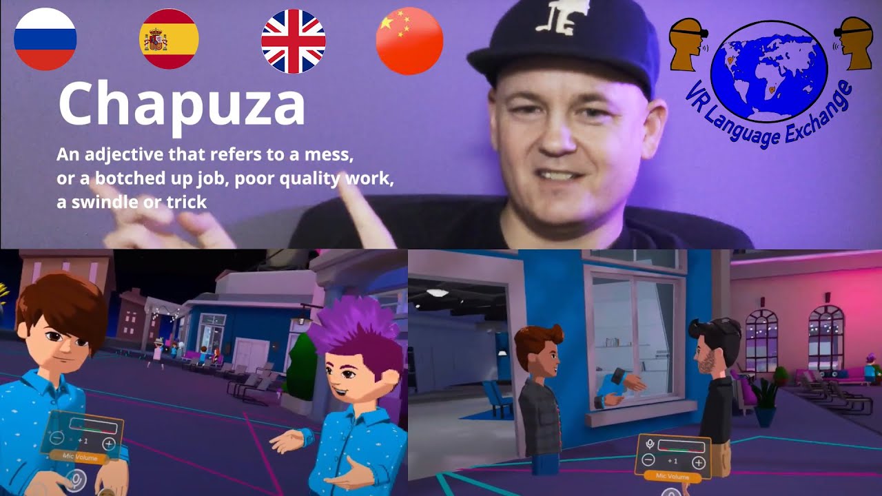 VR Language Learning with VR Language Exchange Altspace VR Oculus Quest