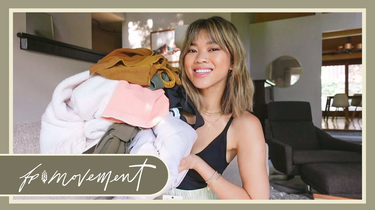 HUGE FREE PEOPLE MOVEMENT TRY ON HAUL!! The iconic shorts, bra tanks, and cute fall jackets!