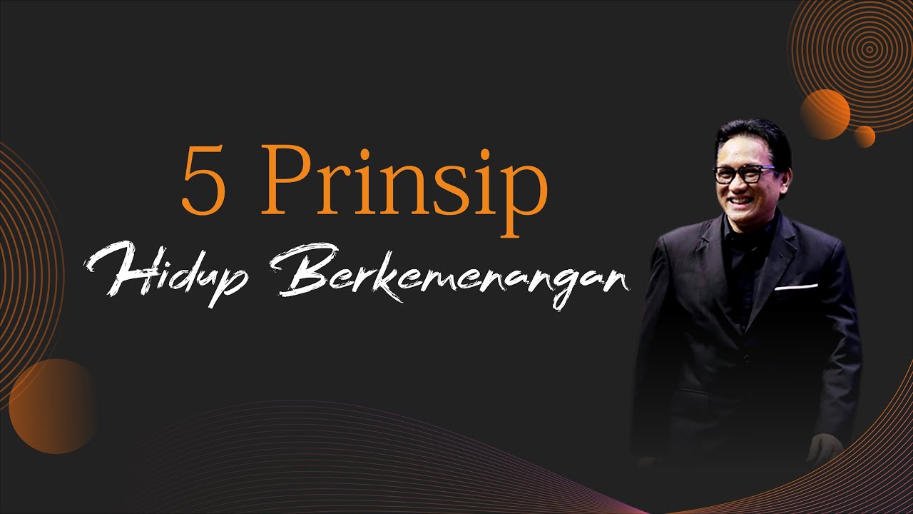 Pdt. Sapta Tandi - 5 Prinsip Hidup Berkemenangan