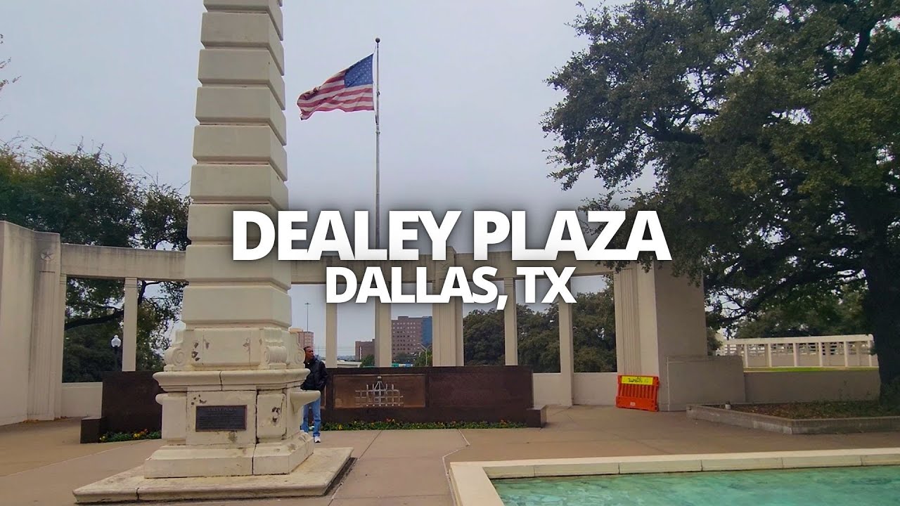 Exploring Dealey Plaza in Dallas, Texas USA Walking Tour #dealeyplaza #dallas #dallastexas #texas