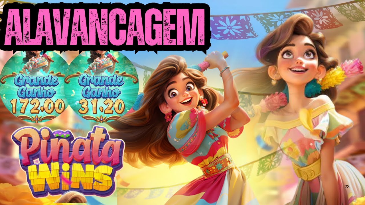 ALAVANCAGEM NA PINATA WINS | FOI INCRÍVEL 