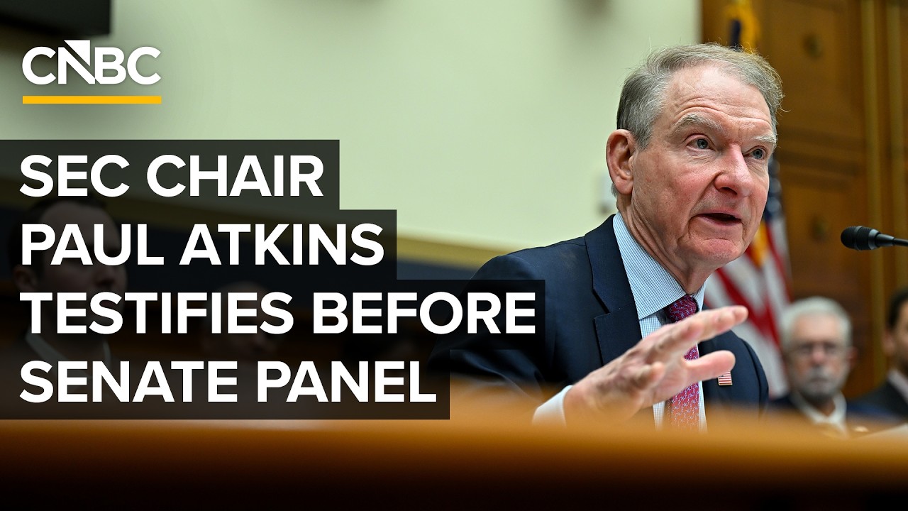 LIVE: SEC Chair Paul Atkins testifies on oversight of the Securities and Exchange Commission—2/12/26