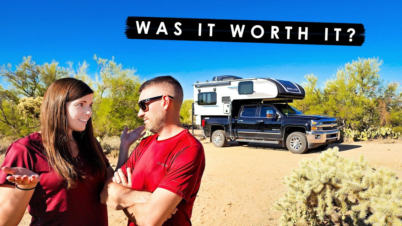 ONE YEAR REVIEW of our TRUCK CAMPER | Palomino Real-Lite HS 1803