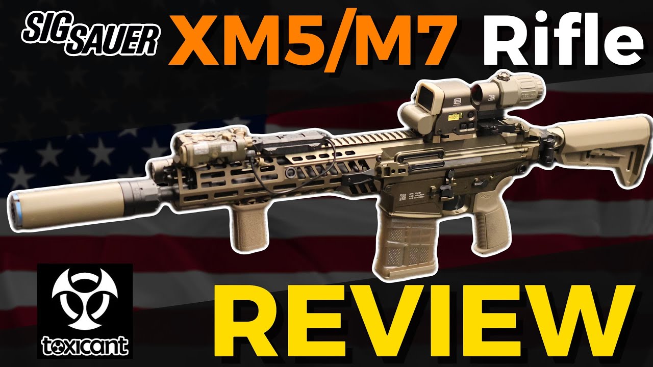 6.8mm 초고압탄을 쓰는 미군 최신형  제식 소총 M7?! (Feat. Toxicant XM5)