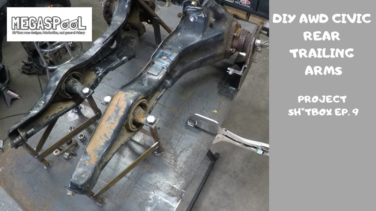DIY AWD Civic Rear Trailing Arms!