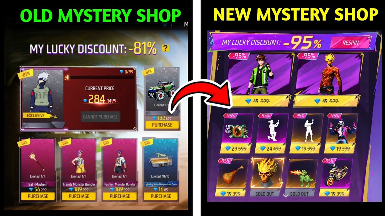 New Mystery Shop Full Details | Magic Cube store Update |